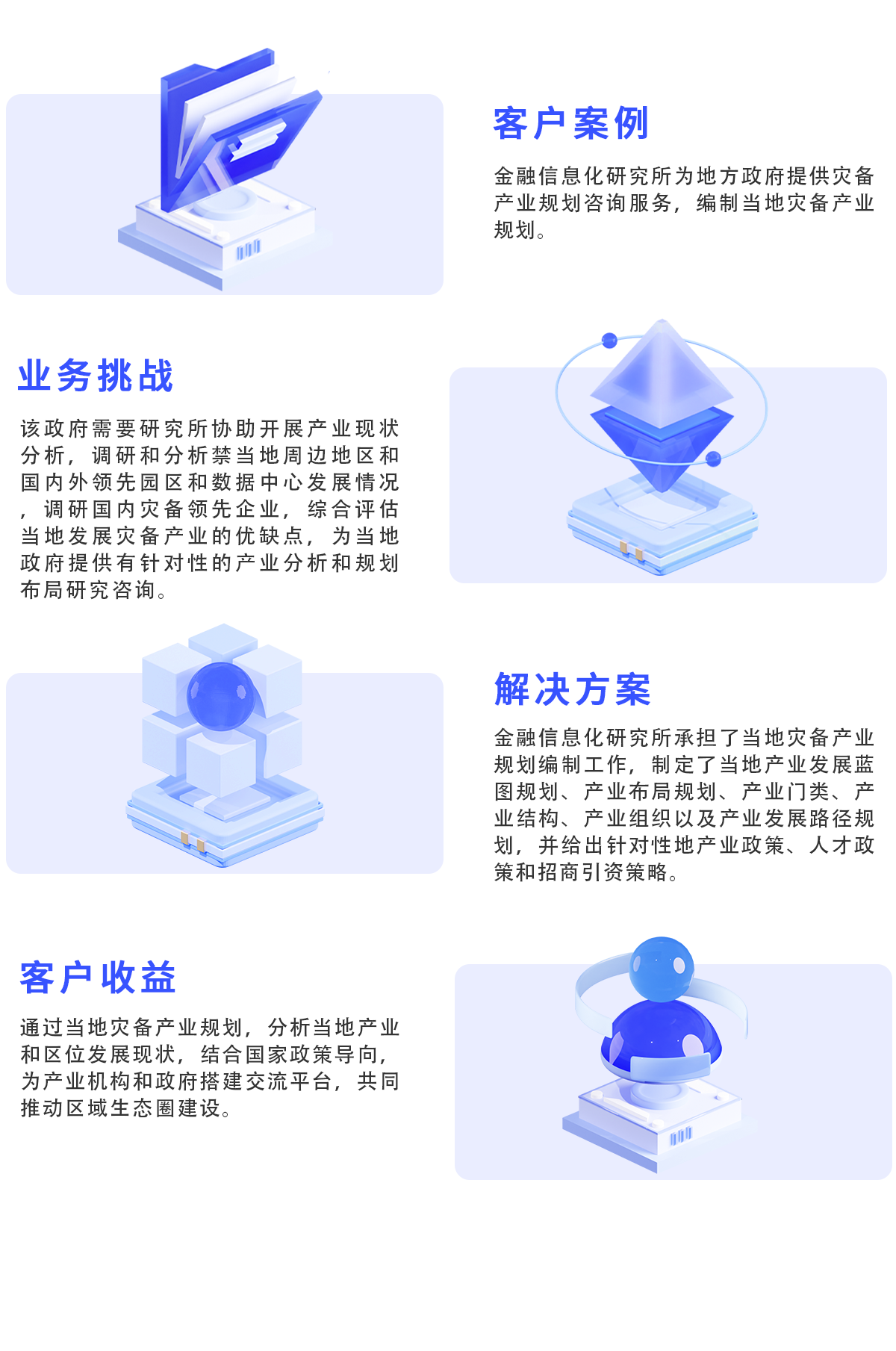 灾备产业规划咨询服务
