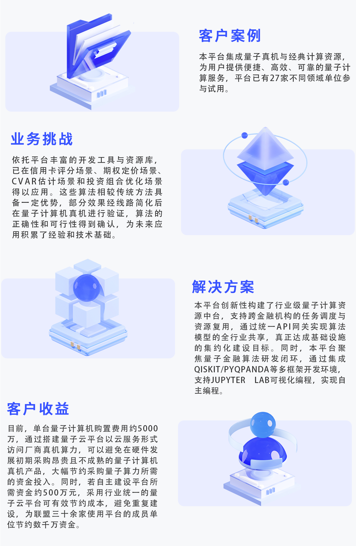 金融量子云实验平台